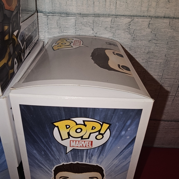 Funko Marvel Antman Lot Of 3 2015 Convention And Smallest Bobblehead Not Mint - Picture 5 of 10